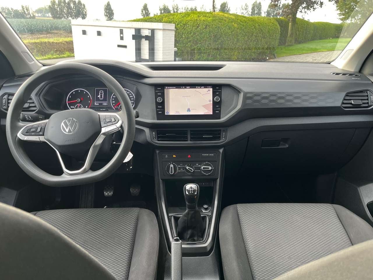 Volkswagen T-Cross 1.0 TSI Active OPF/1eignr/85800km/Carpla, Auto's, 0 kg, T-Cross, Zwart, 0 kg