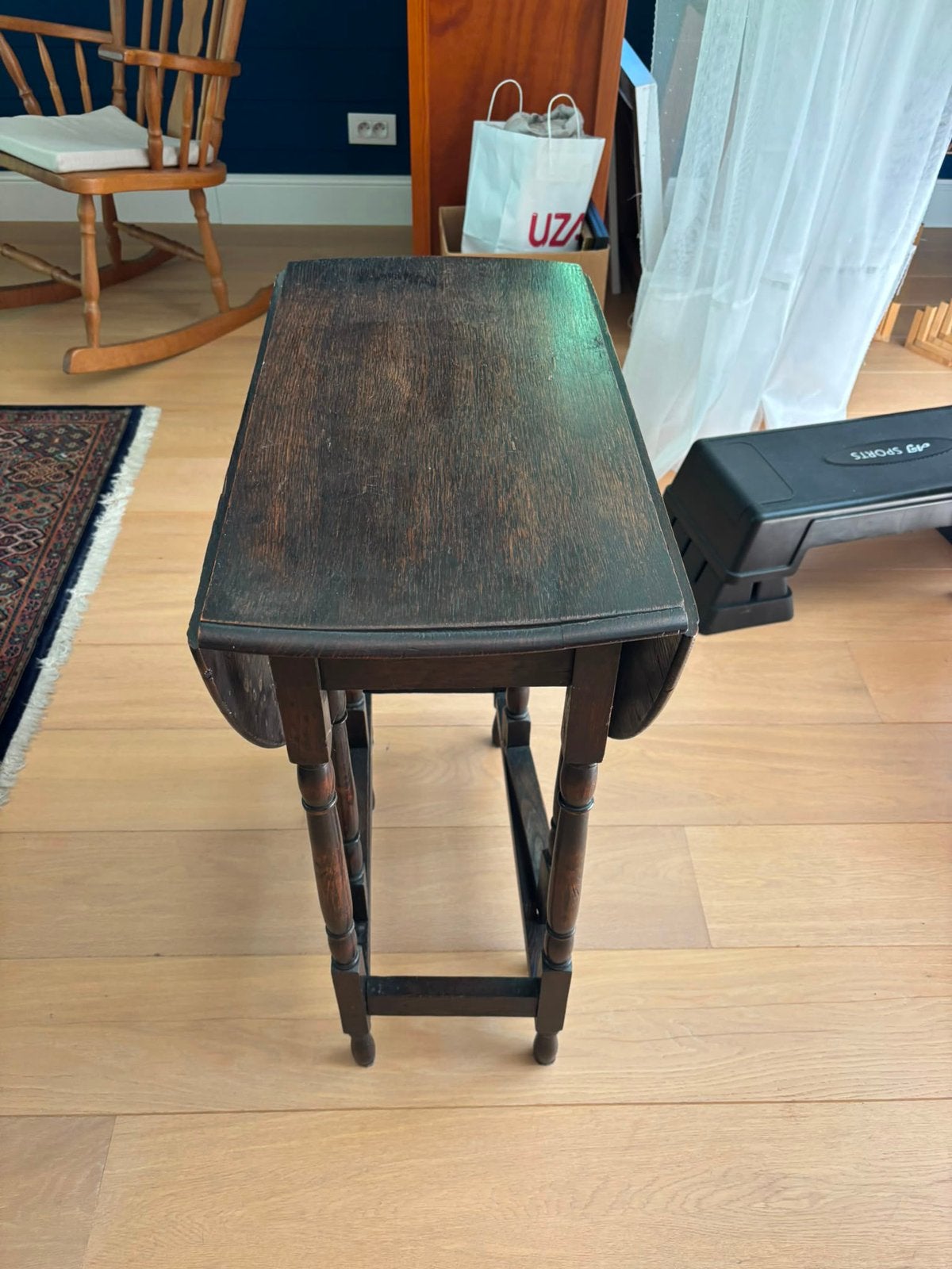Antieke bijzet tafel, Antiek en Kunst, Ophalen