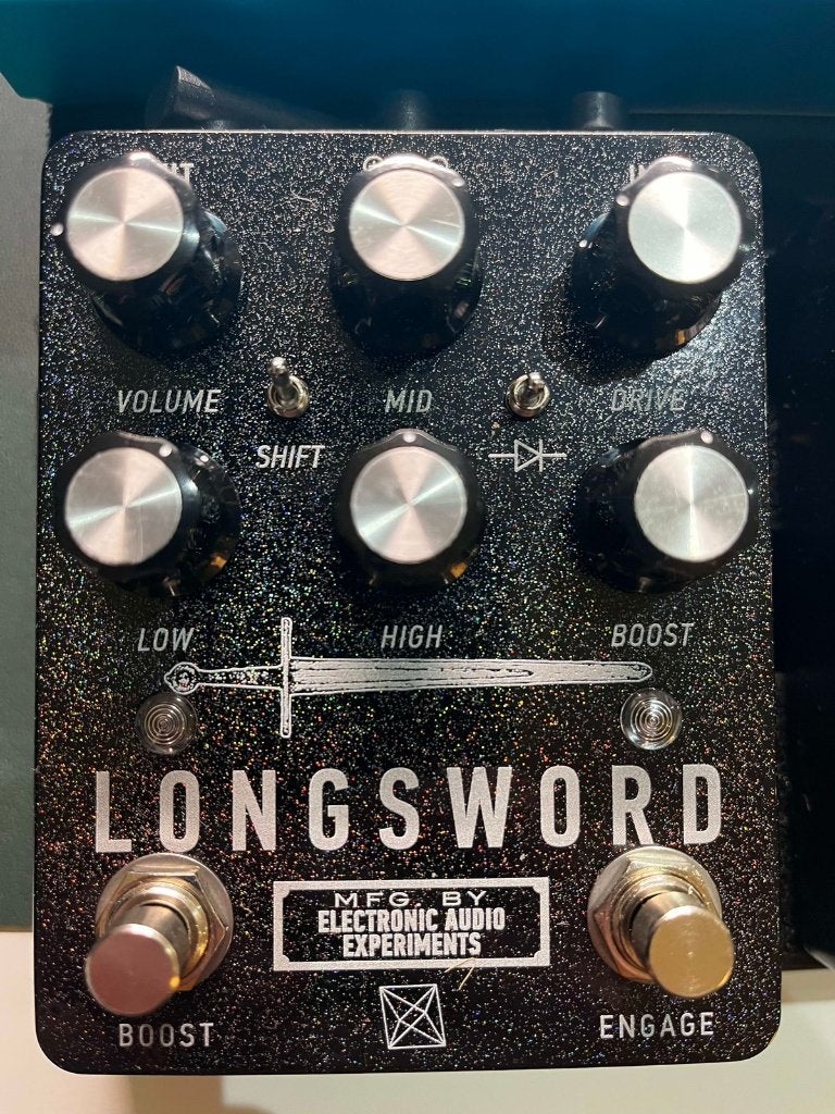 Electronic Audio Experiments Longsword, Enlèvement ou Envoi, Comme neuf, Distortion, Overdrive ou Fuzz