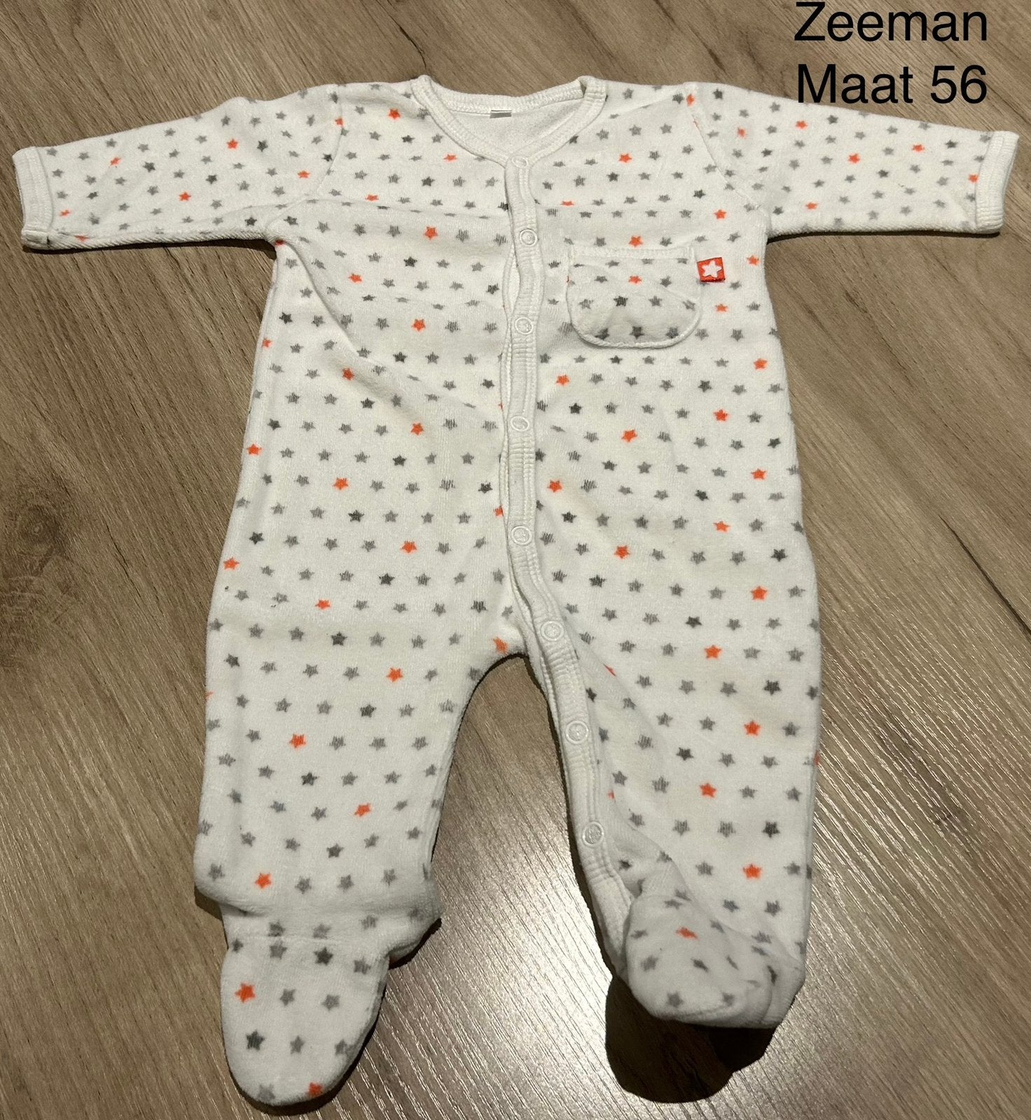 Kruippakje met sterretjes (Zeeman, maat 56), Kinderen en Baby's, Ophalen of Verzenden, Zo goed als nieuw