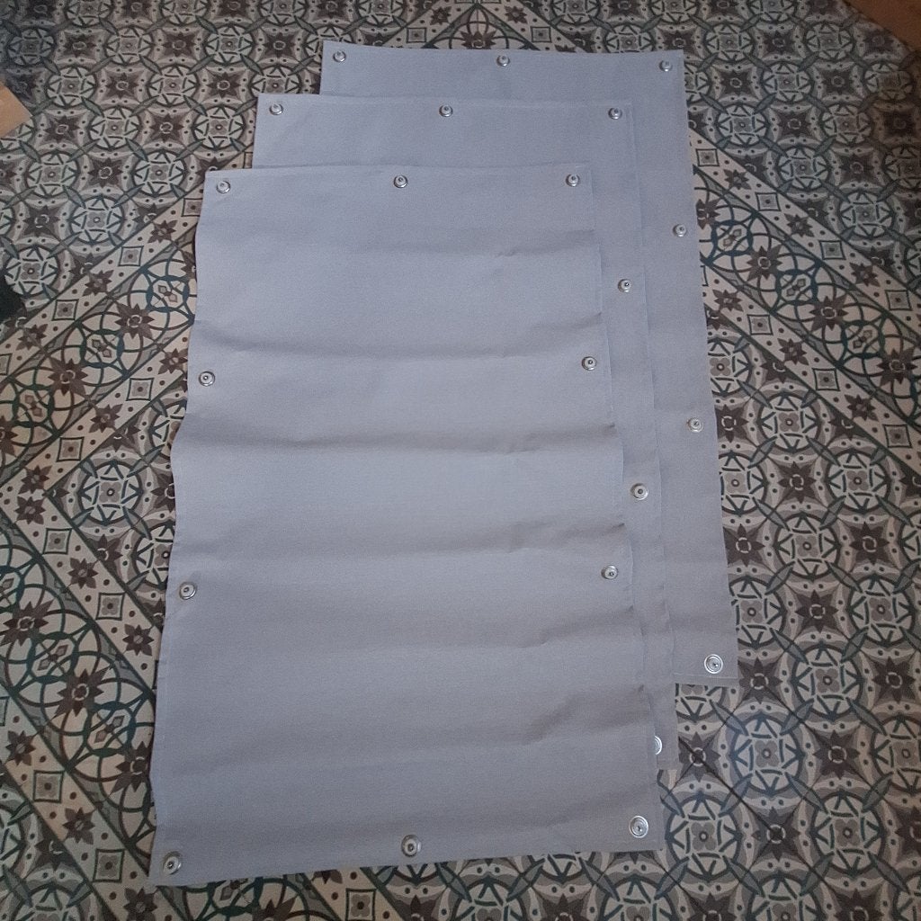 Schaduwdoek met zuignappen, Ophalen, Zo goed als nieuw