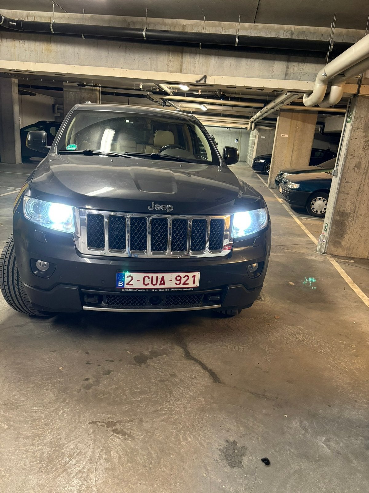 Jeep Grand Cherokee limité crd 3.0 diesel, Autos, Jeep, Cuir, Achat, Beige, Carnet d'entretien