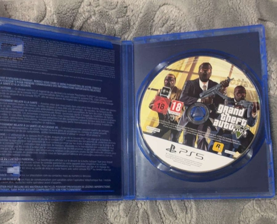 PS5 GTA 5, Games en Spelcomputers, Ophalen, Vanaf 18 jaar, Overige genres, 1 speler