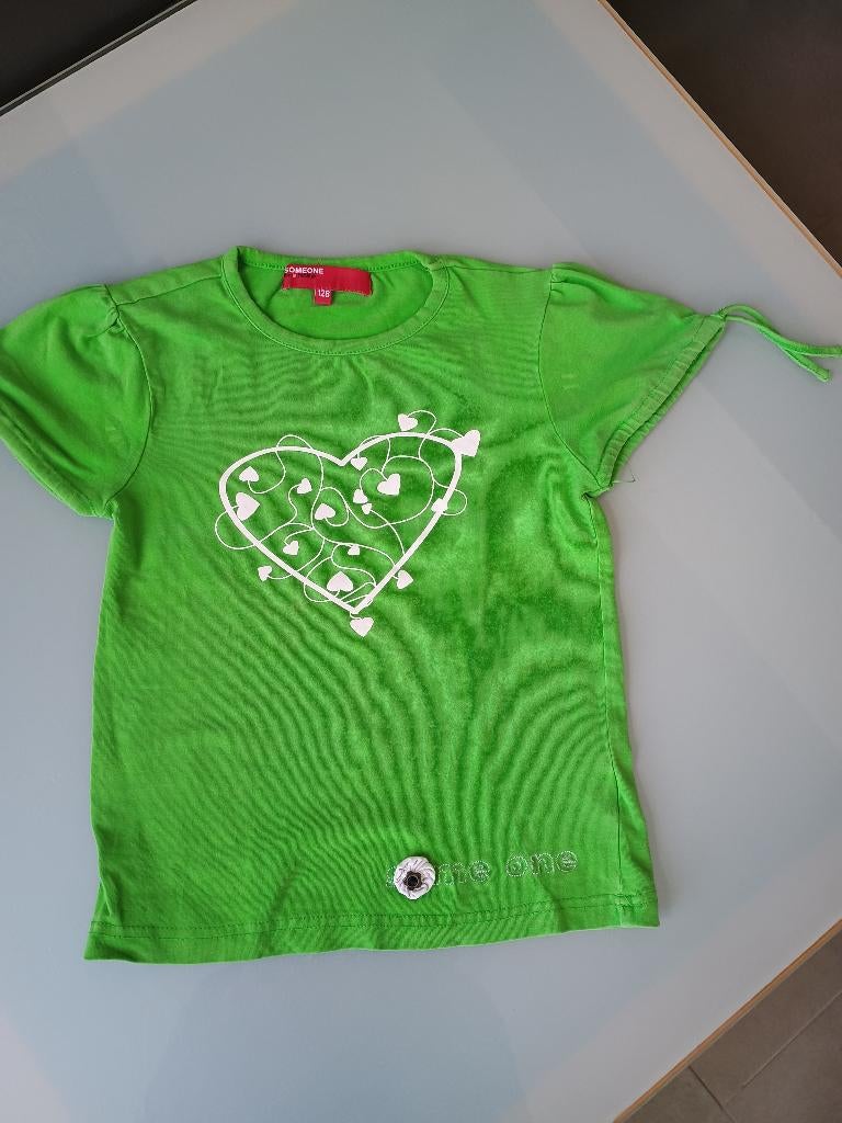 T-shirt Someone maat 128, Kinderen en Baby's, Kinderkleding | Maat 128, Ophalen, Gebruikt, Meisje, Someone