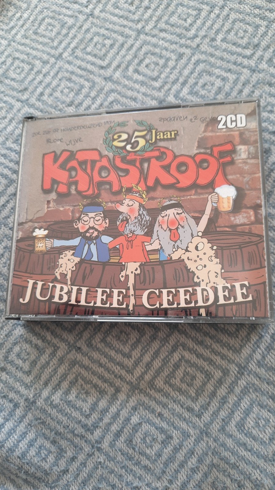 2cd Jubilee Ceedee 25 jaar KATASTROOF (2002), CD & DVD, CD | Néerlandophone, Enlèvement ou Envoi, Comme neuf, Musique régionale