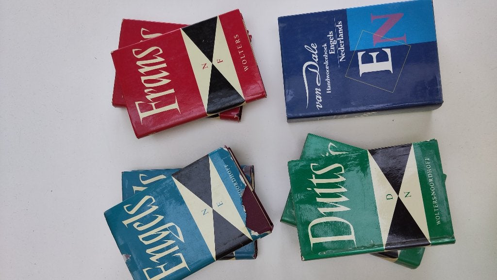 Woordenboeken Engels, Duits, Frans, Koenen of Wolters, Engels, Ophalen, Gelezen
