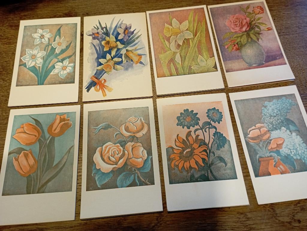 Ancienne carte postale, Collections, Envoi, Non affranchie