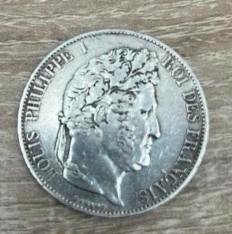5 Francs Louis Philippe 1 uit 1846, .900 zilver, Ophalen of Verzenden, Zilver, Zilver