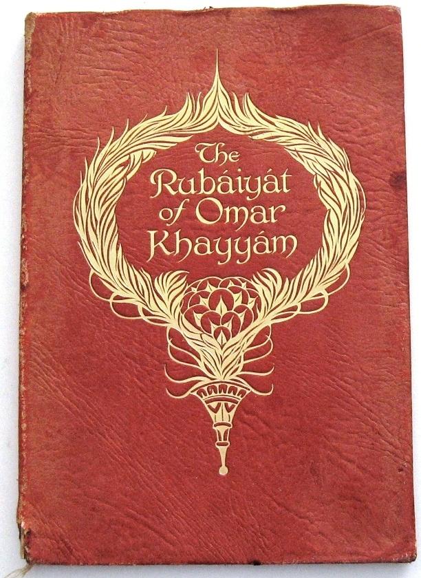 The Rubaiyat of Omar Khayyam HC Fraaie band Visser Bandoeng, Ophalen of Verzenden