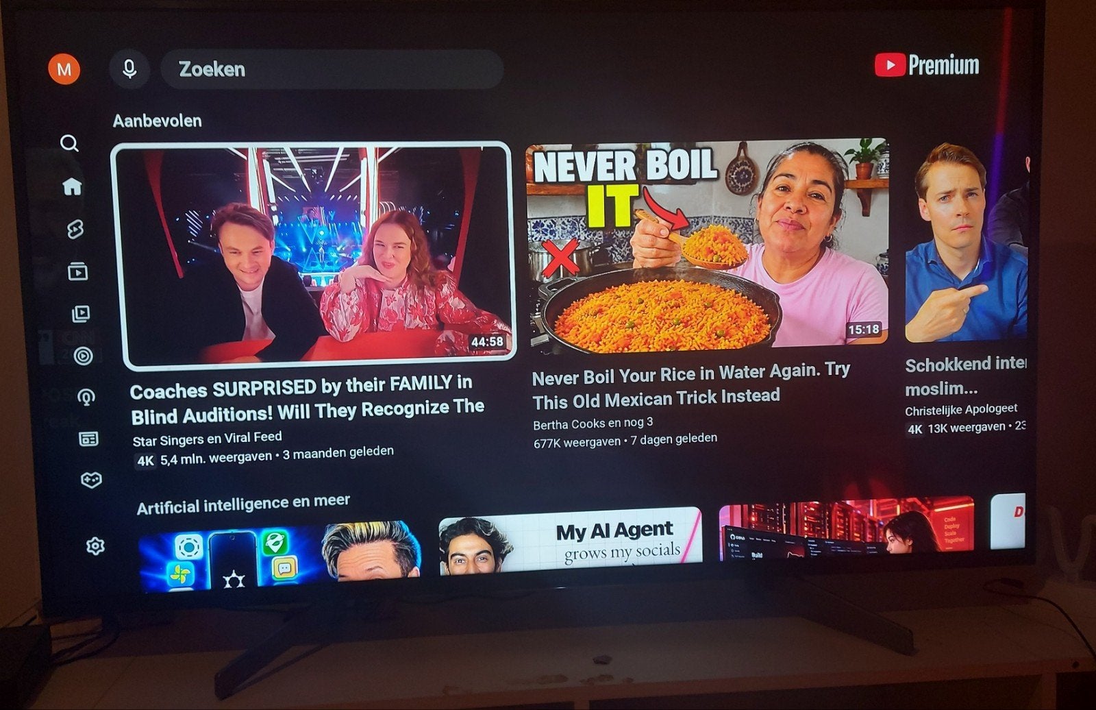 Sony 49" Google smart tv 4K model KD-49XG8096, Ophalen, 50 Hz, LCD, Zo goed als nieuw