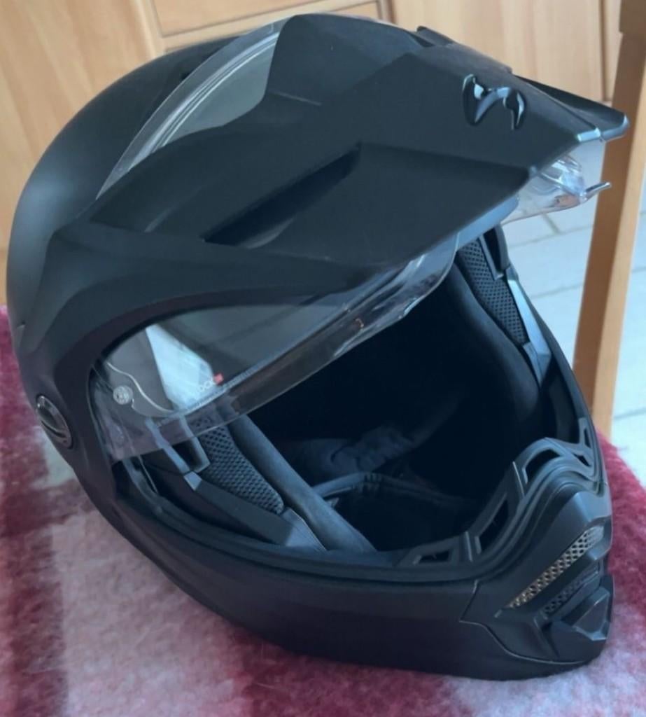 Scorpion ADX-2 cross-over systeemhelm - maat L - als nieuw, Ophalen of Verzenden, Nieuw zonder kaartje, L, Systeemhelm