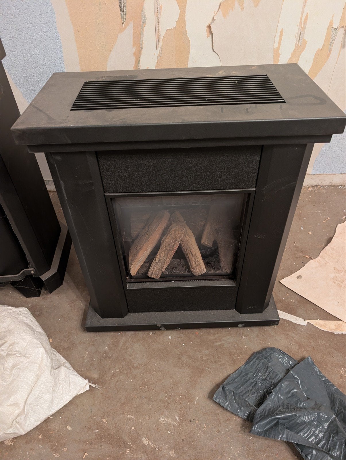 Well Straler A6 HR/02 gaskachel 6 kW + rookgasafvoer, Huis en Inrichting, Ophalen, Gebruikt, Vrijstaande haard, Gashaard