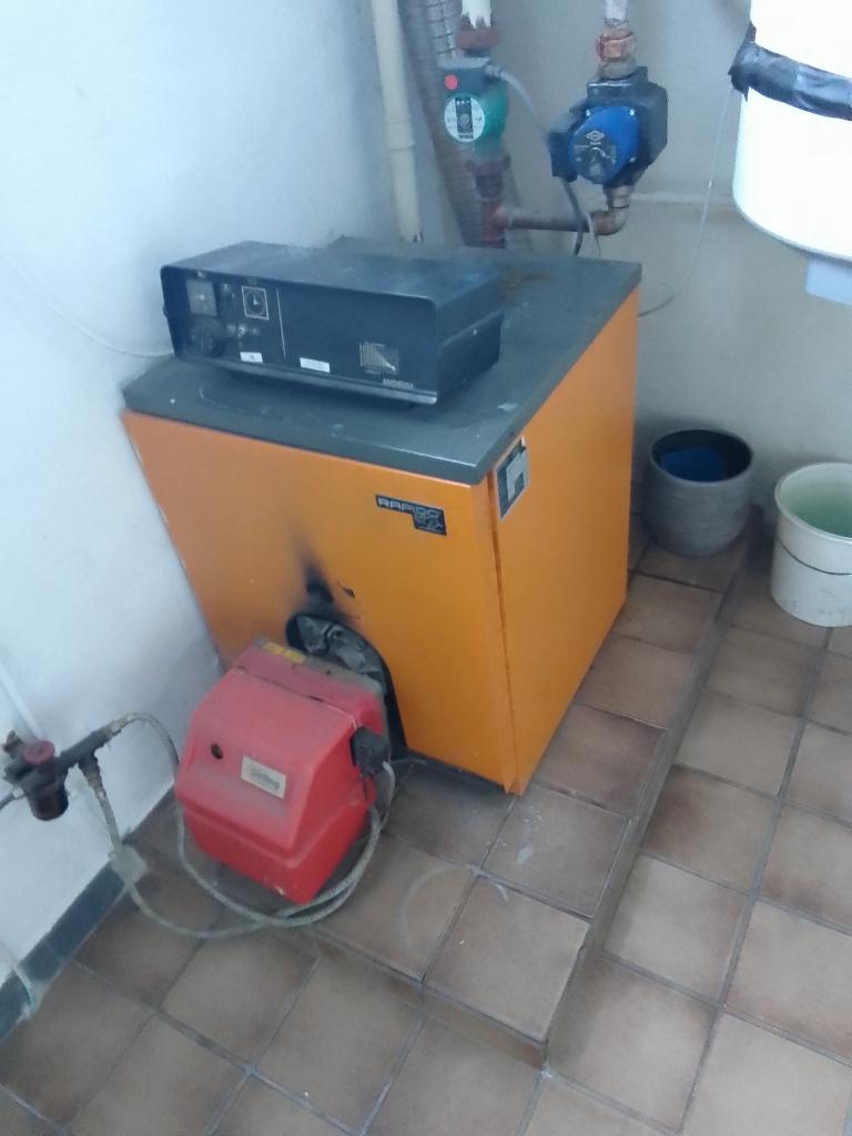 Brander chauffage, Enlèvement