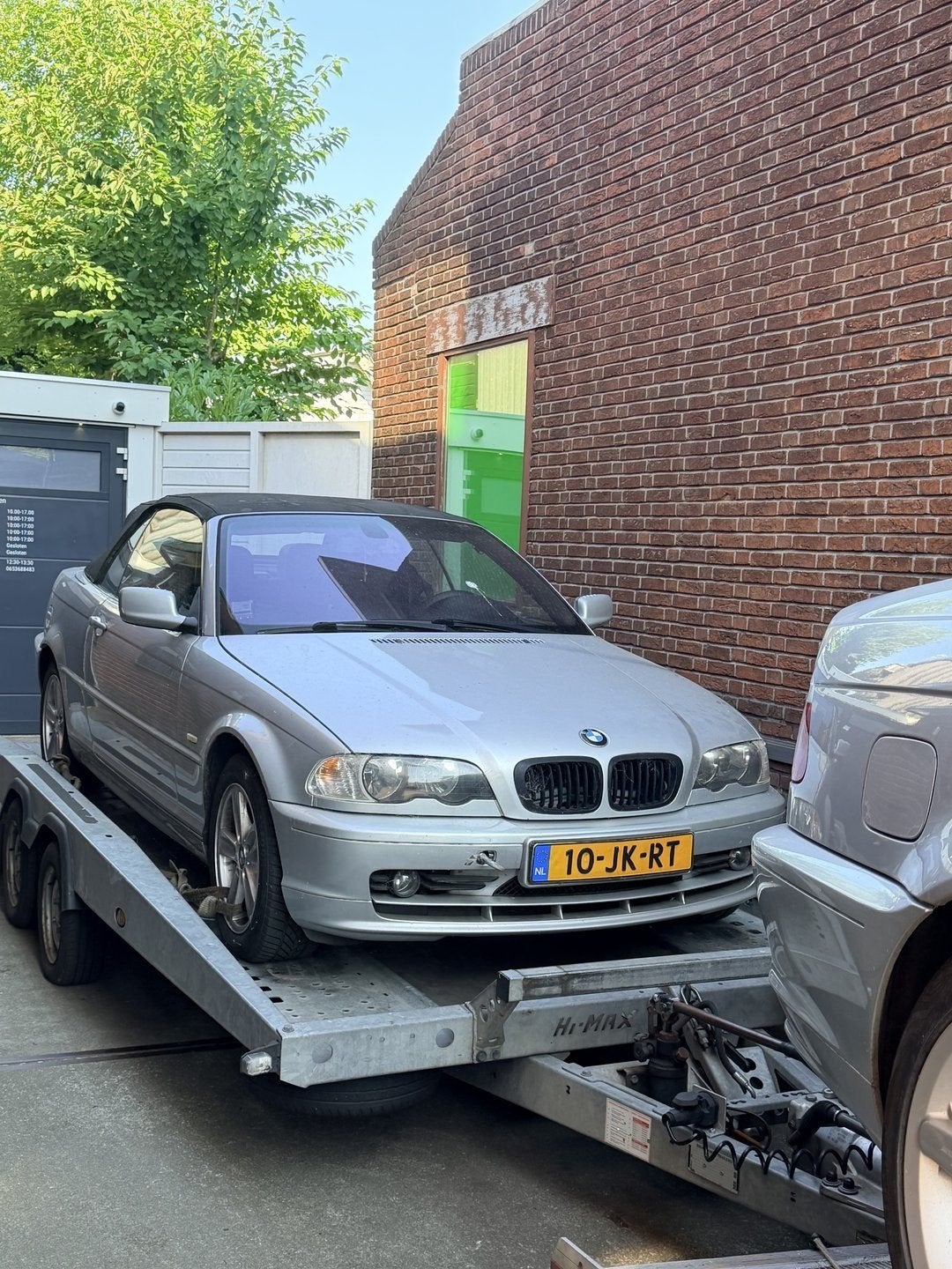 BMW E46 Cabrio 318i voor onderdelen, -, Utilisé, -, -