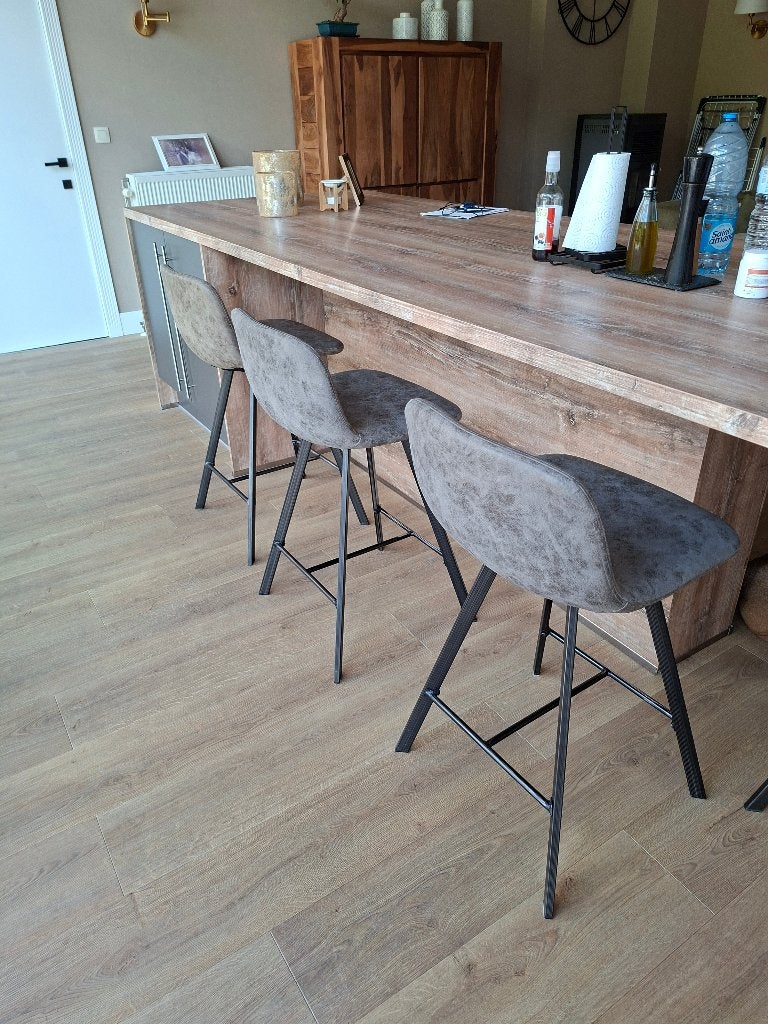 Lot de 7 chaises de bar, Maison & Meubles, Tabourets de bar, Avec repose-pieds, Métal, Enlèvement, Utilisé