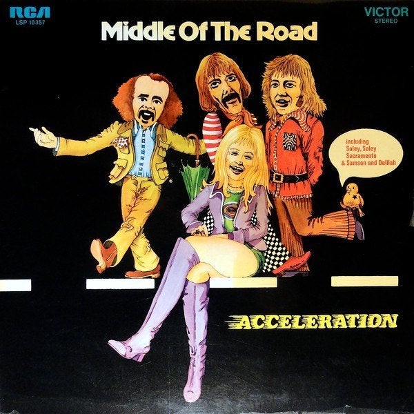 LP/ AU MILIEU DE LA ROUTE > ACCÉLÉRATION, CD & DVD, Vinyles | Pop, 1970 - 1979, 12 pouces, Enlèvement ou Envoi
