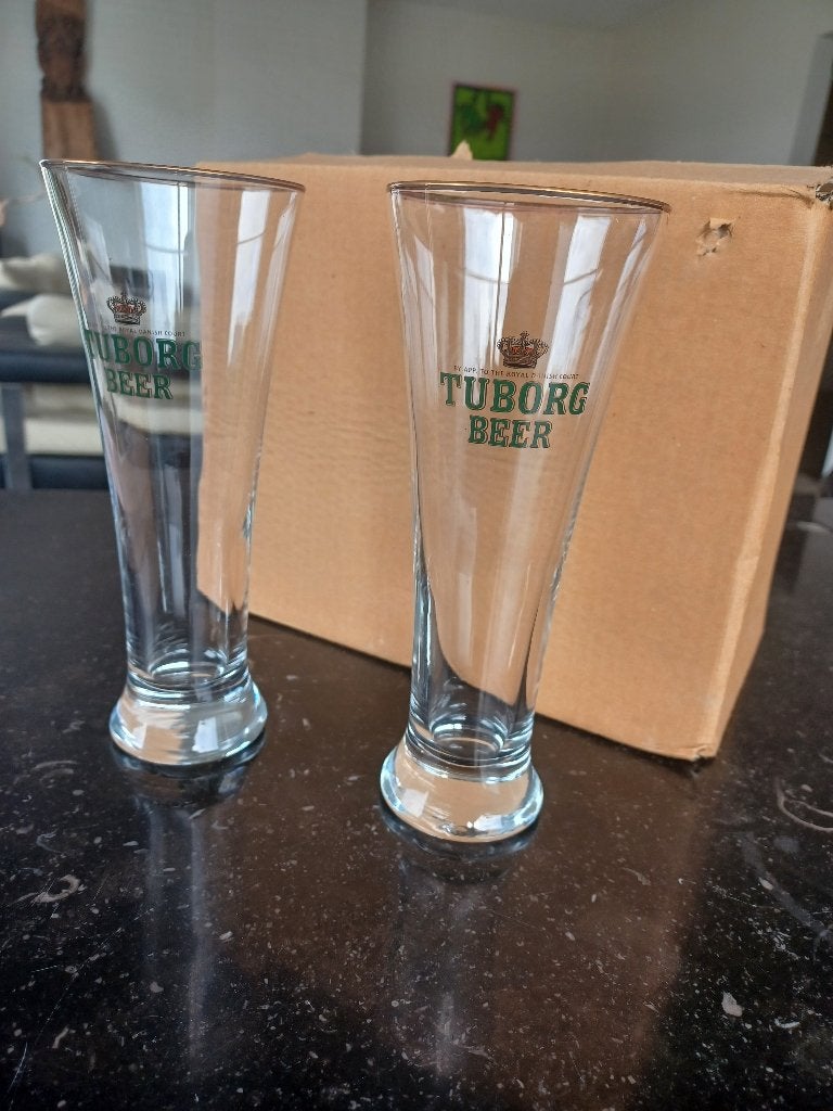 Tuborg beer glazen, Ophalen, Zo goed als nieuw