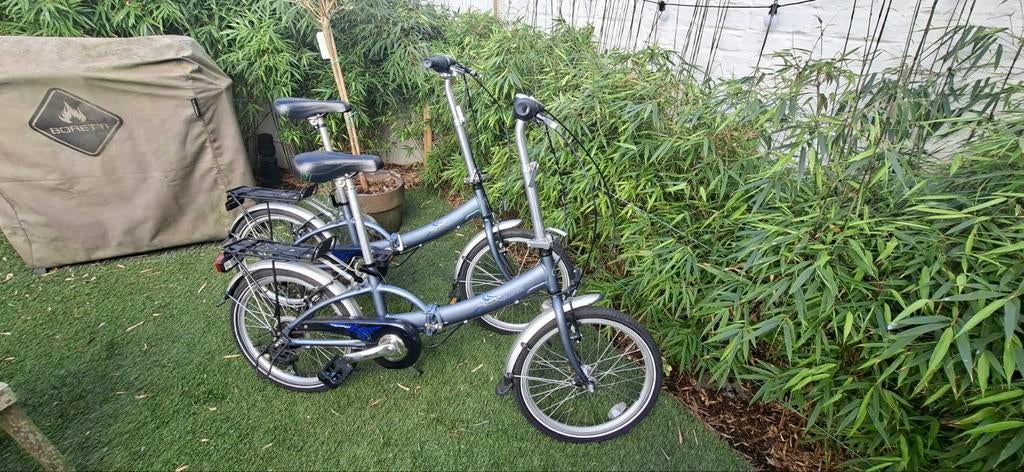 2 plooifietsen volledig in orde ., Fietsen en Brommers, Ophalen, Versnellingen