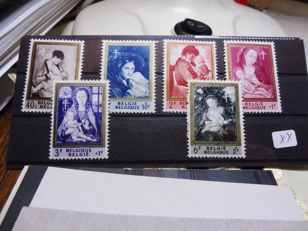 België  deel2 (3005/02), Spoor van plakker, Ophalen of Verzenden, Zonder stempel, Postfris