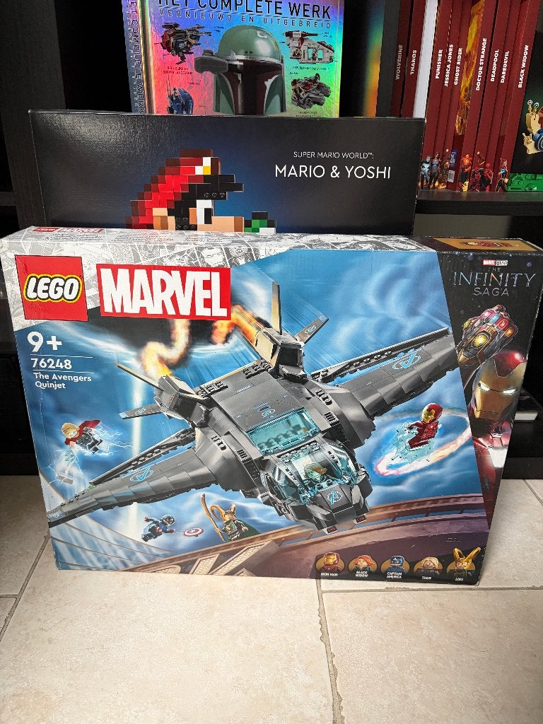 lego marvel the avengers quinjet 76248 nieuw, Marvel, Lego, Nieuw, Ophalen of Verzenden