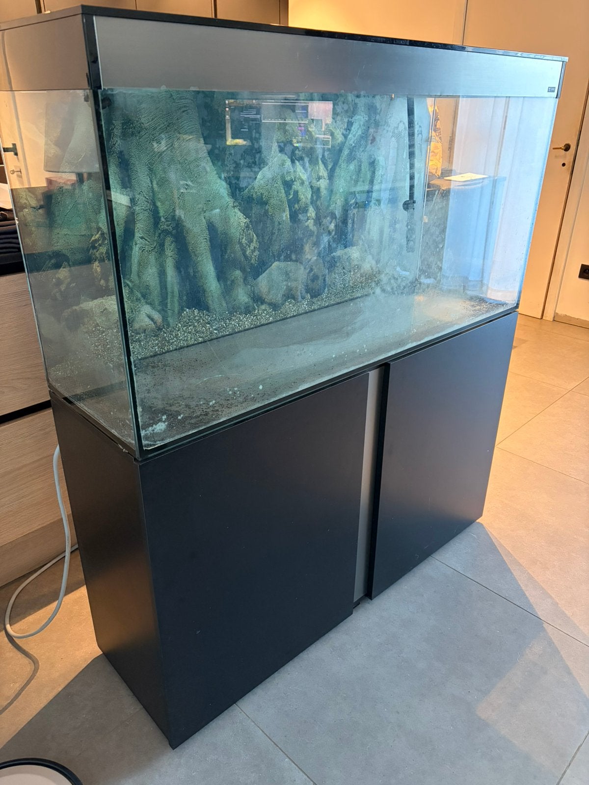 Aquarium Ciano 210L incl meubel, Enlèvement ou Envoi, Utilisé, Aquarium vide, Autres marques
