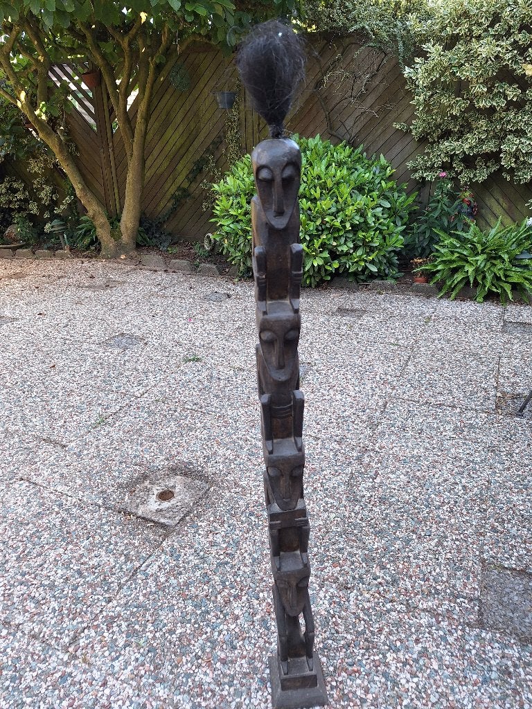 Baguette africaine, Afrique, Brun, Bois, 50 cm
