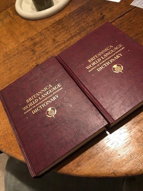 Langue des mots Britannica, Livres, Enlèvement, Général