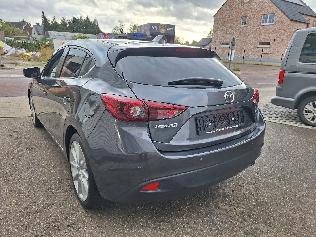 Mazda3 5DR HATCH 1.5L SKYACTIV-G 100 hp 6MT Sense, Auto's, Lederen bekleding, Euro 5, Leder, Bedrijf