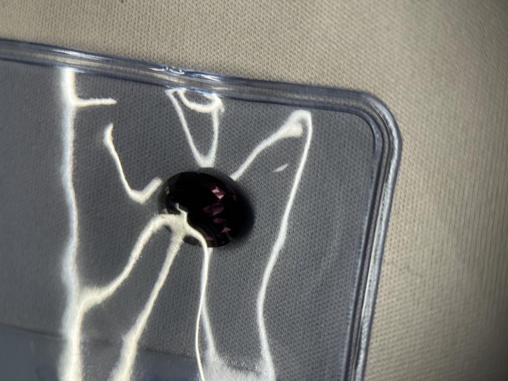 Spinelle indienne naturelle taille ovale 2,27 ct (50), Enlèvement ou Envoi, Neuf
