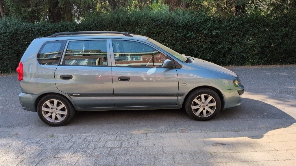 Mitsubishi Spacestar 2004  76000KM, Autos, Mitsubishi, Argent ou Gris, Boîte manuelle, Toit ouvrant, 5 portes