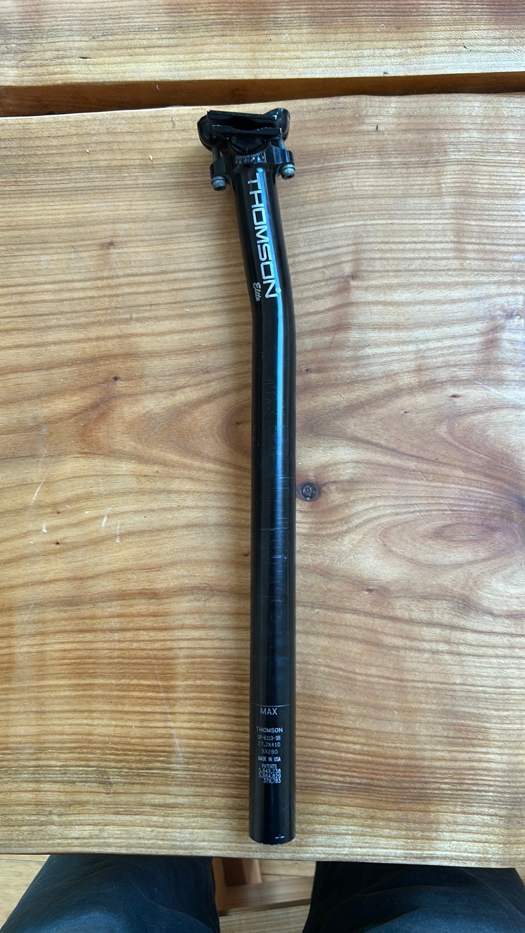 Thomson elite, Enlèvement ou Envoi, Utilisé, Selle