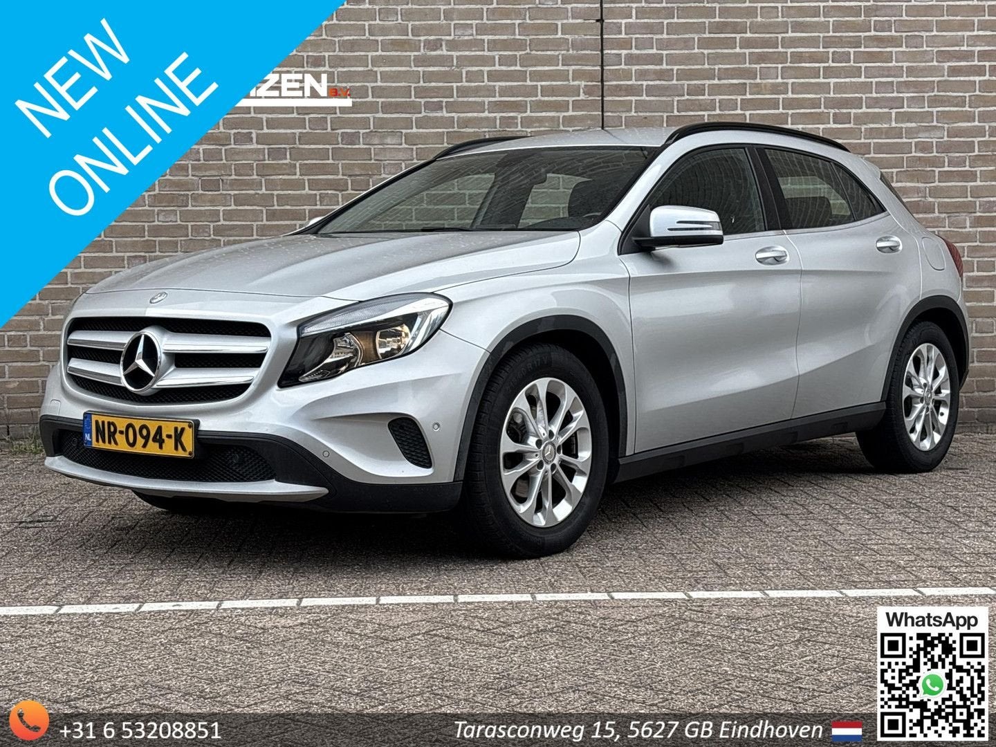 Mercedes-Benz GLA 200 CDI Ambition Automaat | Leder | Airco, Auto's, Mercedes-Benz, Automaat, Diesel, SUV of Terreinwagen, Zilver of Grijs