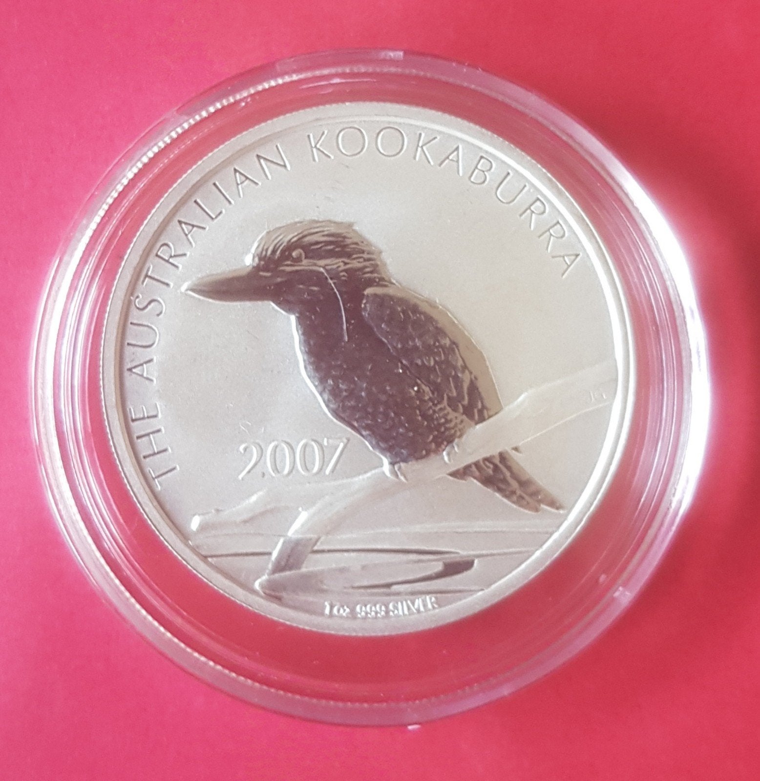 Kookaburra australien 2007, 1 oz d'argent, Enlèvement ou Envoi, Argent