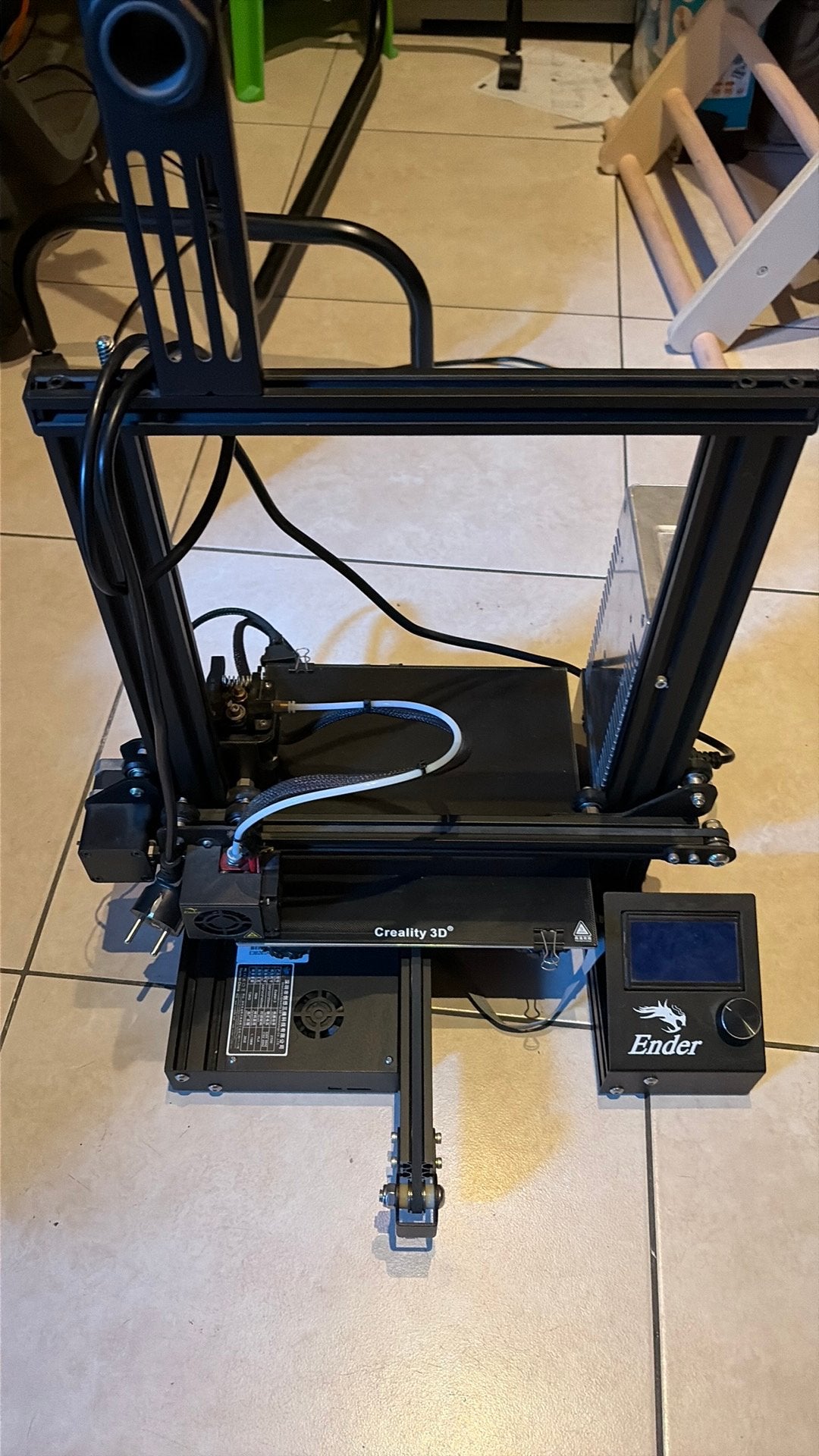 Creality Ender 3D-printer, Ophalen, Zo goed als nieuw, Filament