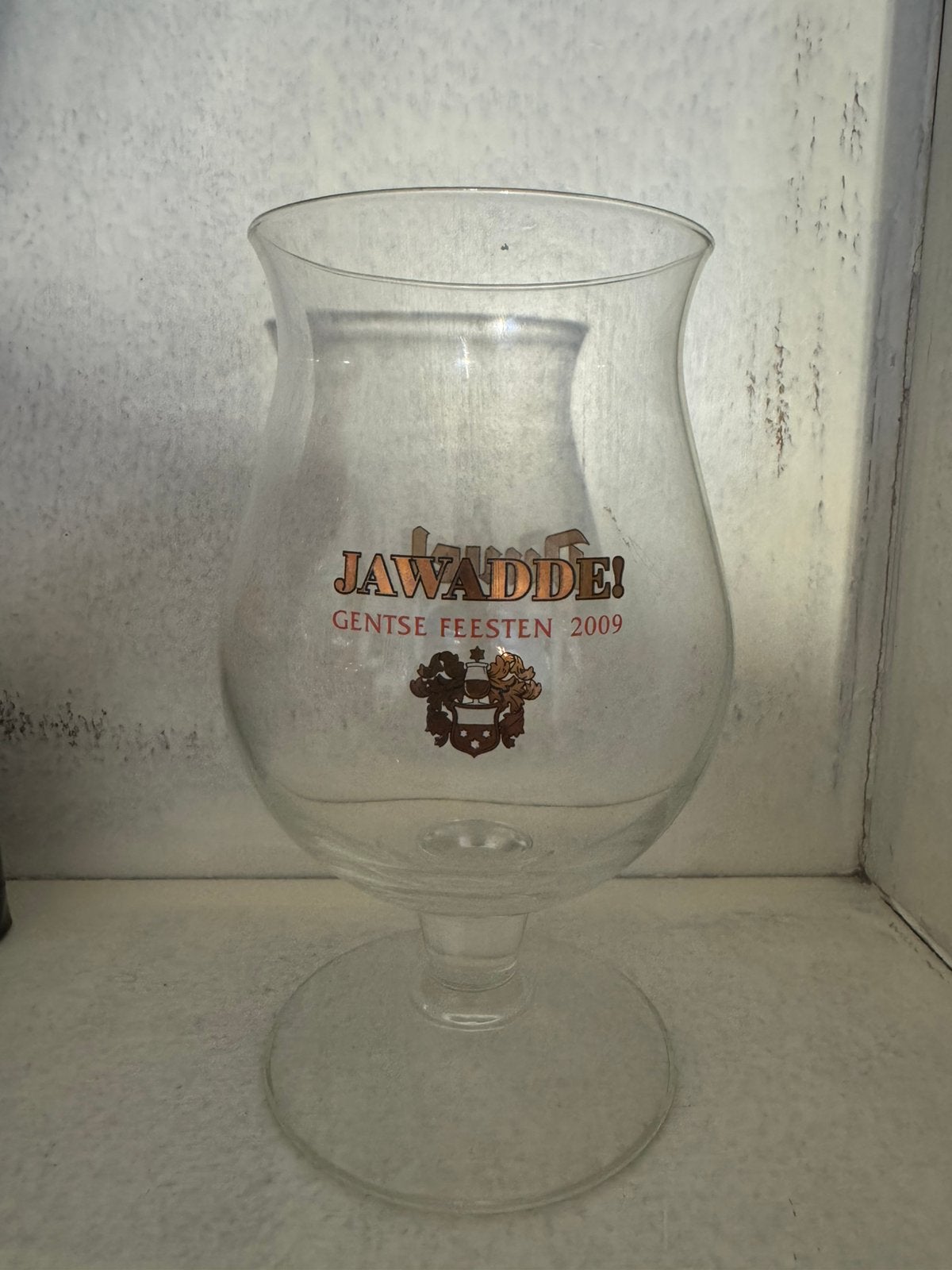 Duvel glas Gentse Feesten 2009, Verzamelen, Biermerken, Ophalen of Verzenden, Gebruikt, Duvel