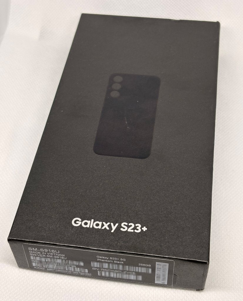 Samsung Galaxy S23+ 256GB zwart (+boekcover + screenprotect), Telecommunicatie, Mobiele telefoons | Samsung, Zwart, Touchscreen
