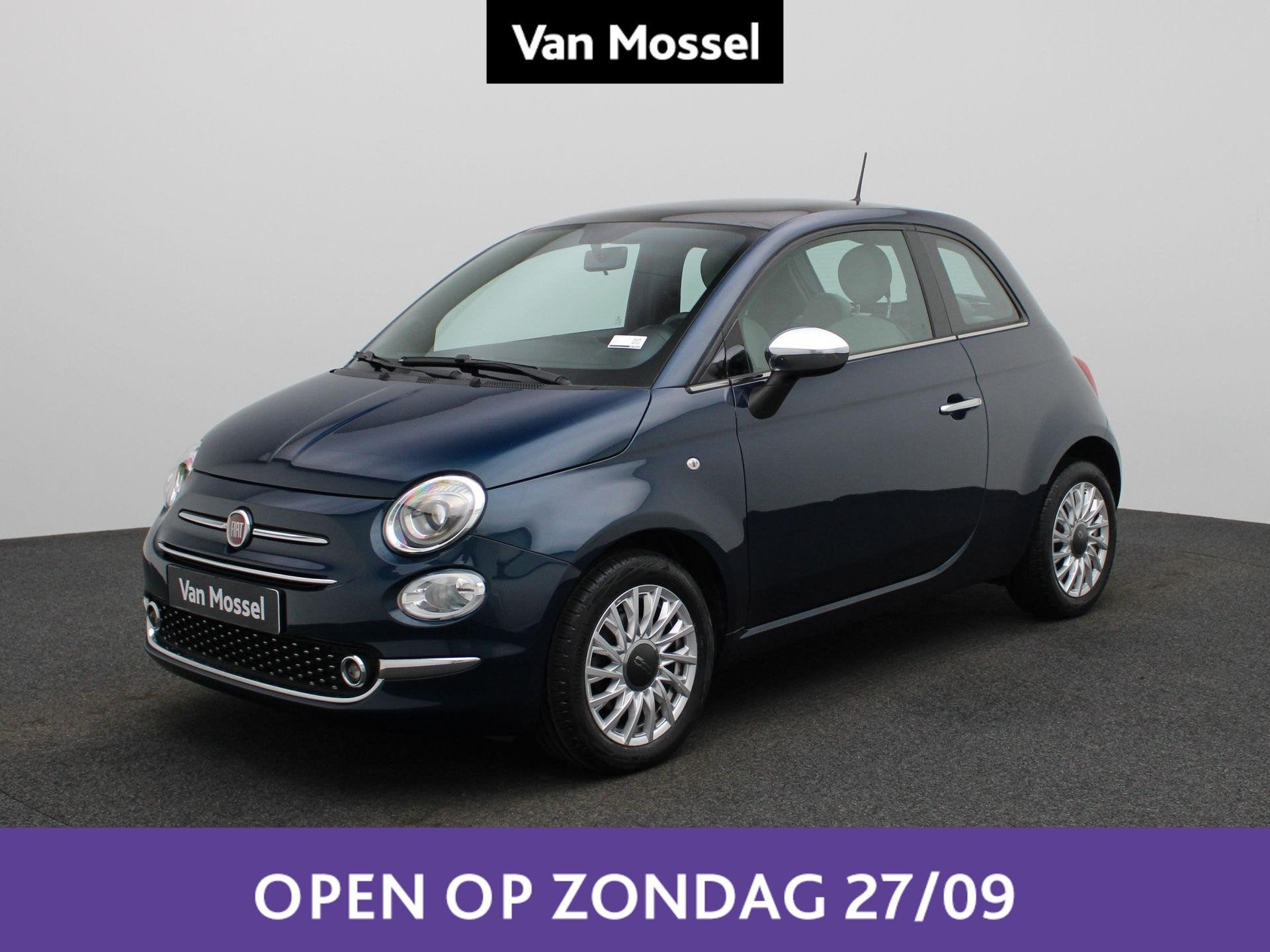 Fiat 500 1.0 Hybrid 70 Star, Voorwielaandrijving, 4 zetels, Blauw, Bedrijf