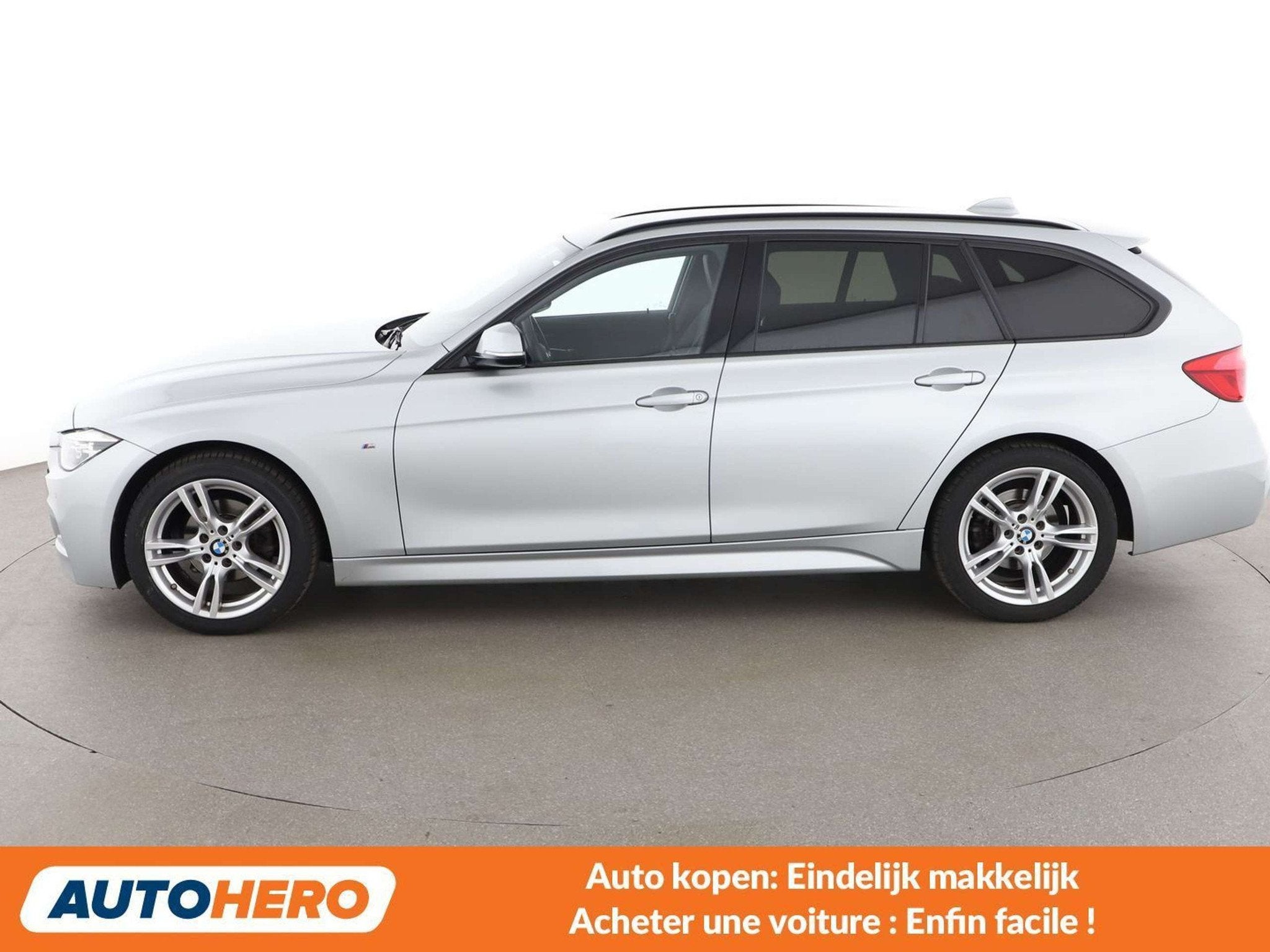 BMW 3 Serie 318 318i M Sport (année de construction 2017), Argent ou Gris, Achat, Boîte manuelle, Anti démarrage