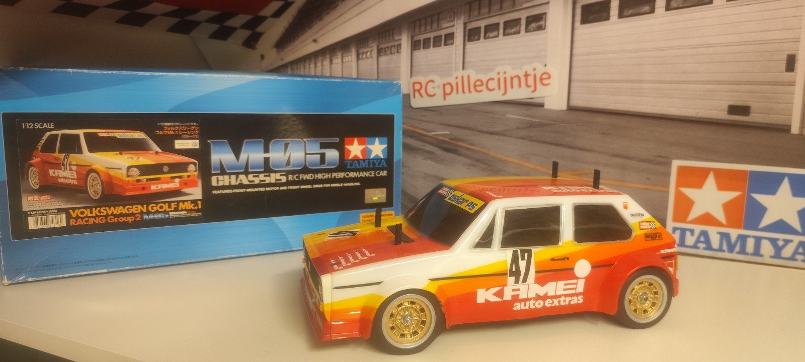 tamiya M05 golf MK1 nieuw, Hobby en Vrije tijd, Ophalen of Verzenden