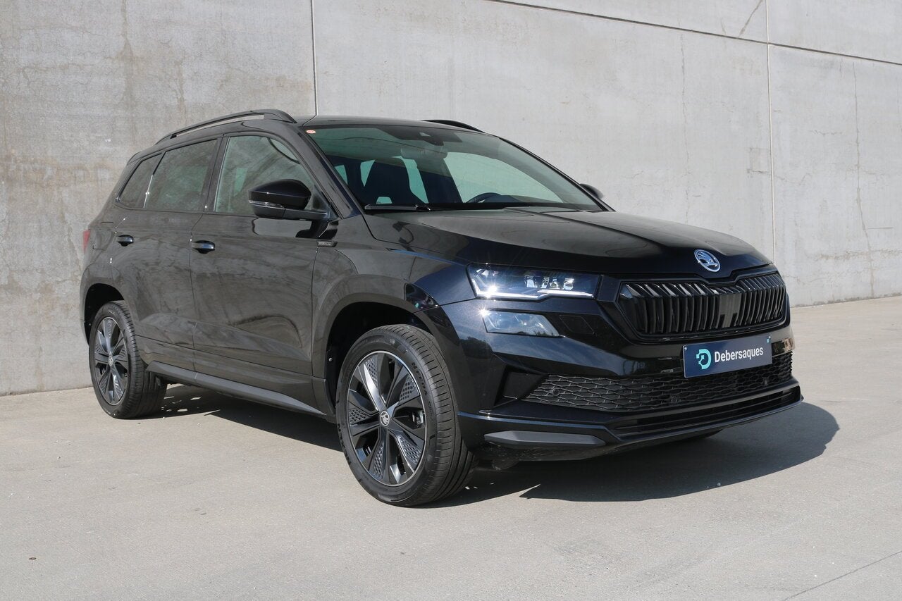 Skoda Karoq Karoq Sportline 1.5 TSI  ACT DSG (automaat) AS, Auto's, Skoda, 1498 cc, Zwart, 4 cilinders, 0 kg