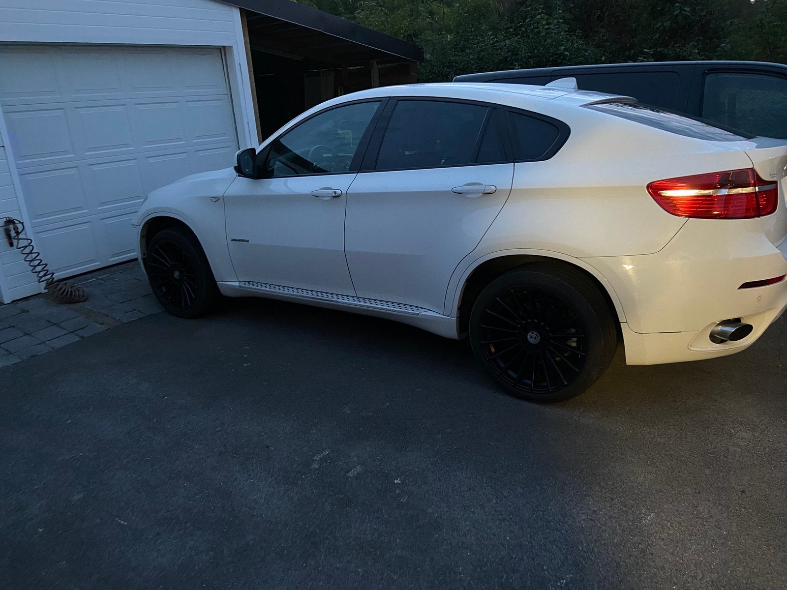 Bmw x6, Auto's, Automaat, Zwart, Wit, Diesel