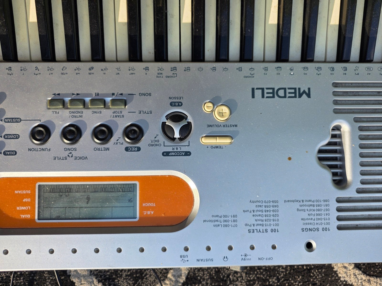 Keyboard Medeli, Muziek en Instrumenten, Keyboards, Ophalen, Medeli