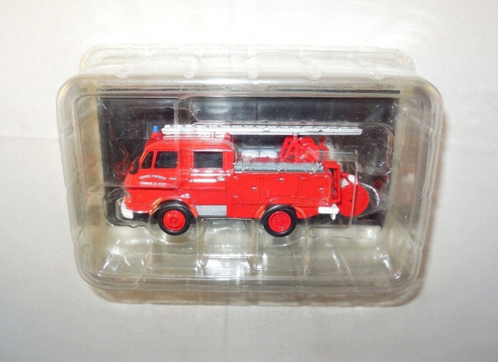 1:50 del Prado 1976 Citroën 350 brandweer pompiers Thury, Hobby en Vrije tijd, Ophalen of Verzenden, Zo goed als nieuw, Bus of Vrachtwagen