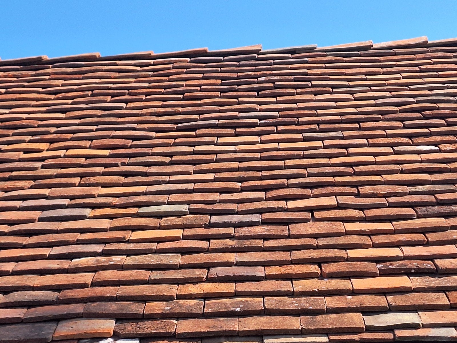 Oude bourgondische tegelpannen, Doe-het-zelf en Bouw, Dakpannen en Dakbedekking, Ophalen