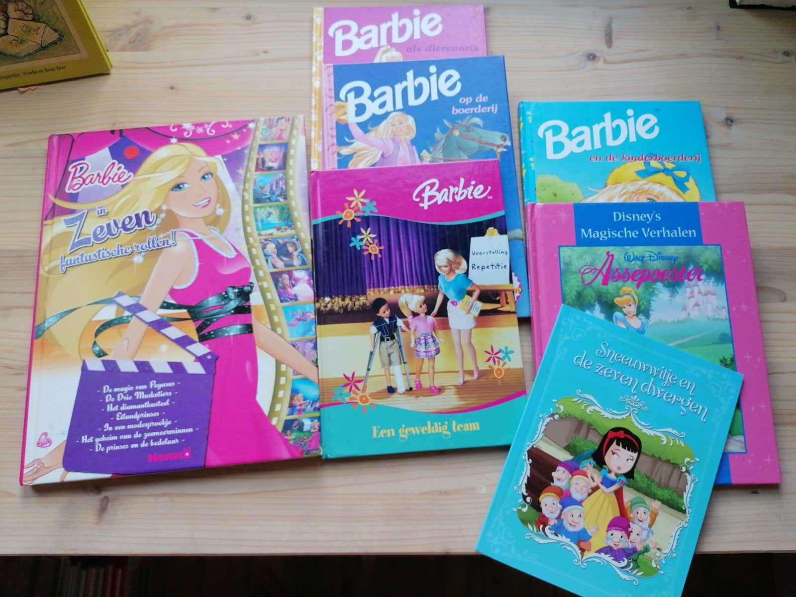 Set Barbie en Disney-boeken, Boeken, Ophalen