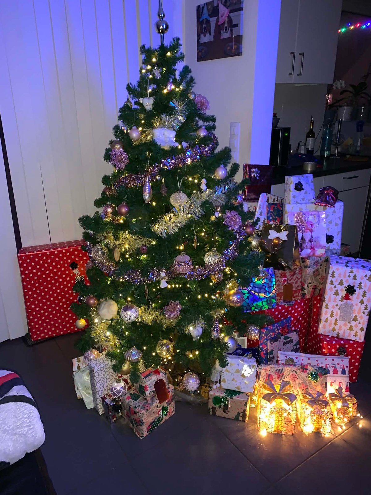 Kerstboom, Ophalen, Gebruikt