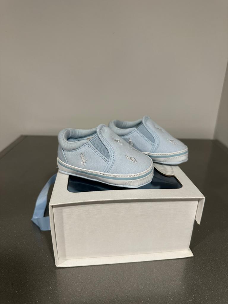 Ralph Lauren babyschoentjes maat 17, Ophalen, Zo goed als nieuw, Schoentjes