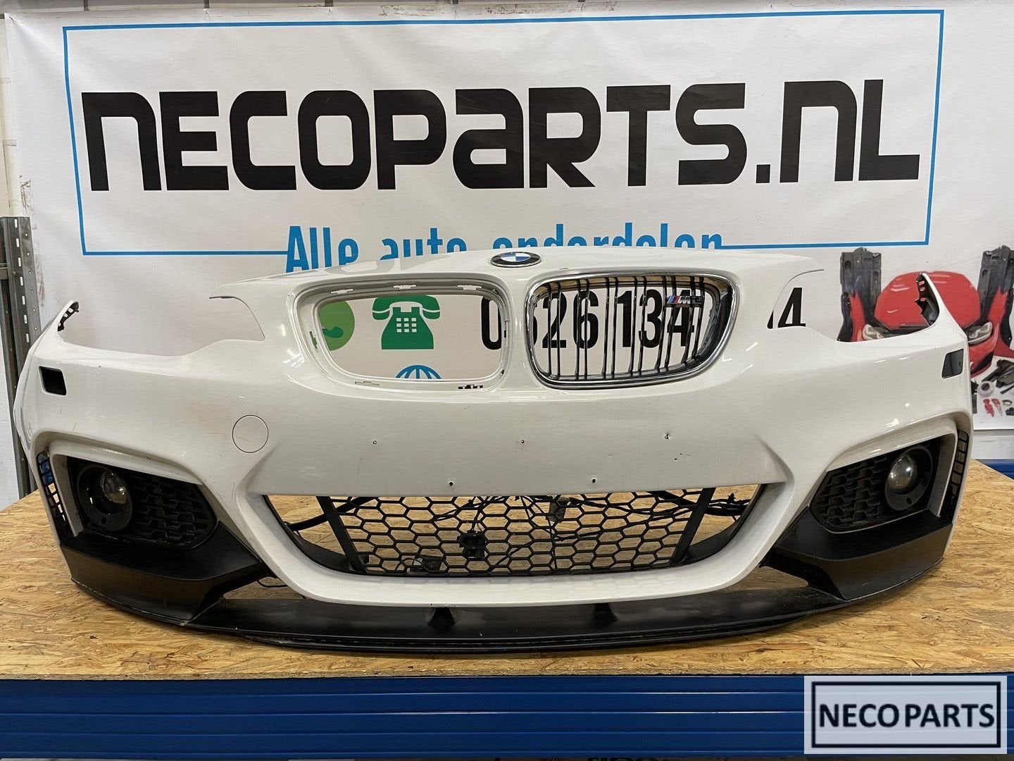 BMW 2 SERIE F22 F23 M PERFORMANCE BUMPER VOORBUMPER XENON, -, -, -