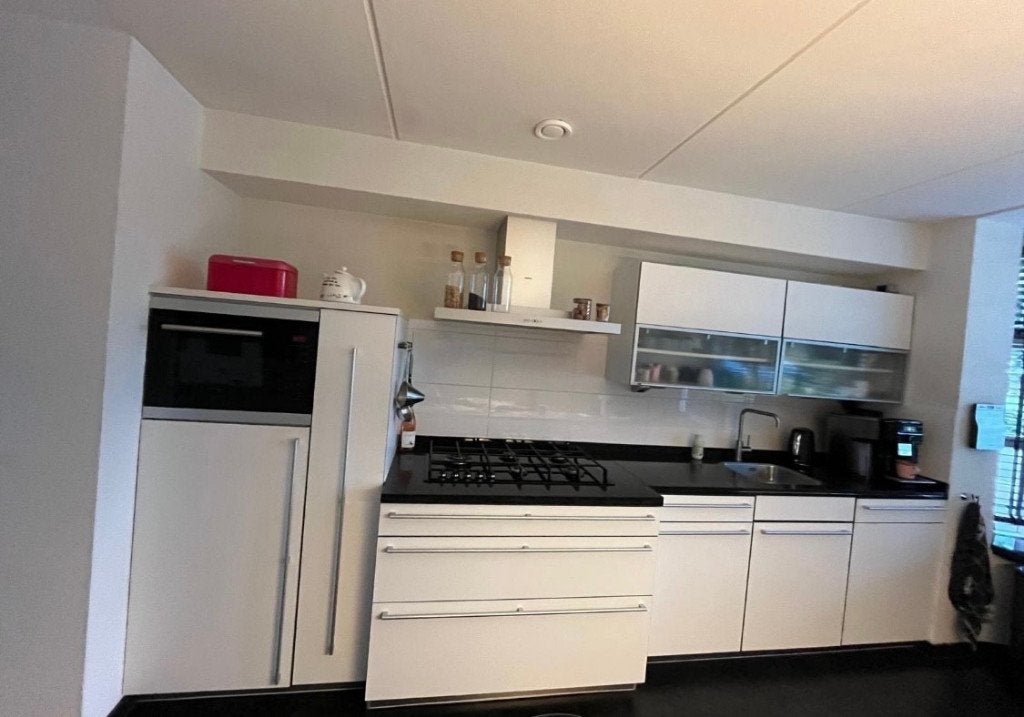 ✨ RECHTE KEUKEN 389CM + APPARATUUR   ✨, Wit, Graniet of Steen, Enkelwandige keuken, Ophalen of Verzenden