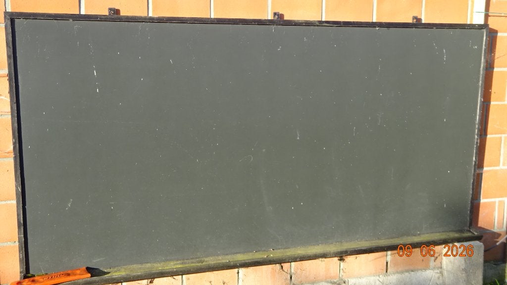 Tableau école en ardoise, Enlèvement, Utilisé, Tableau noir